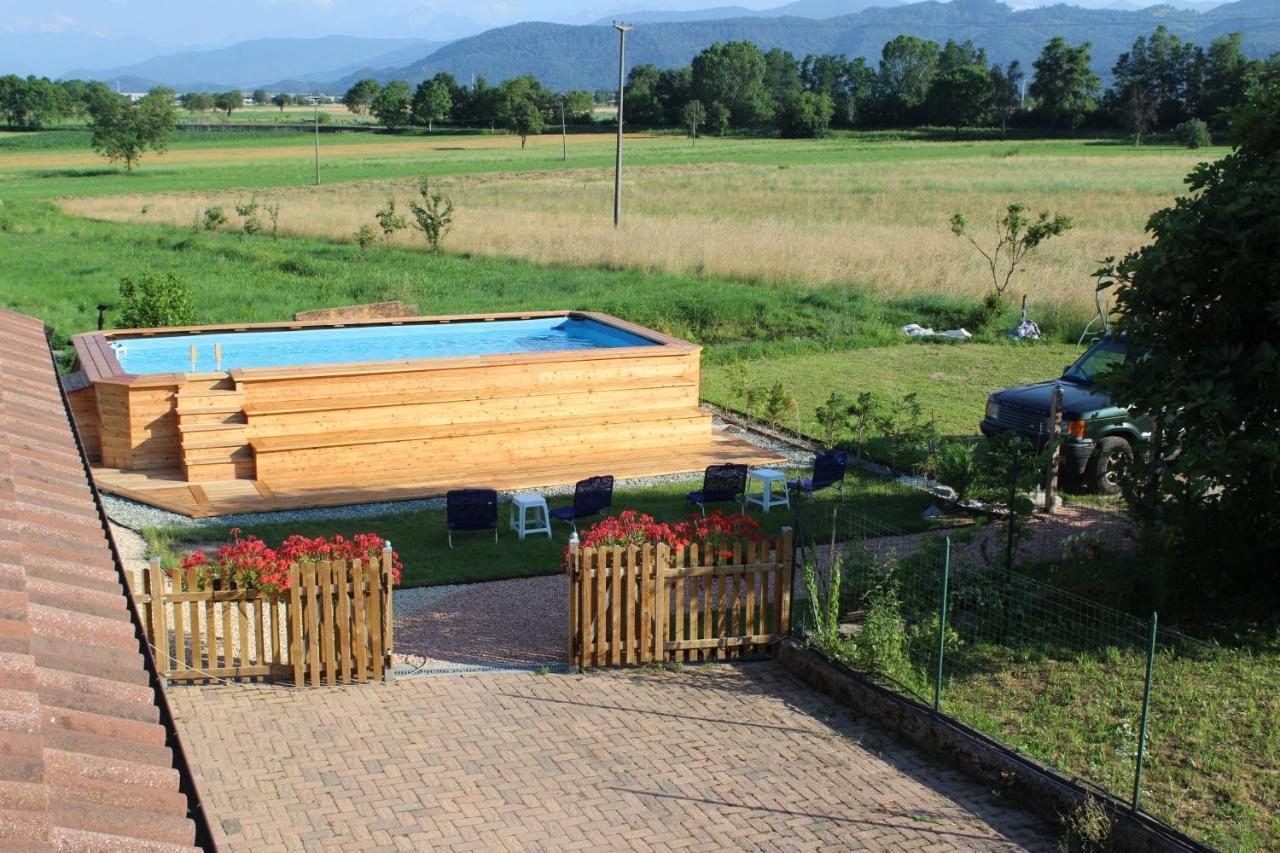 Locanda Dl'Angel Villar San Costanzo Exterior foto